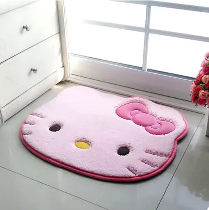 Kawaii Kitty Quick-Dry Floor Mat