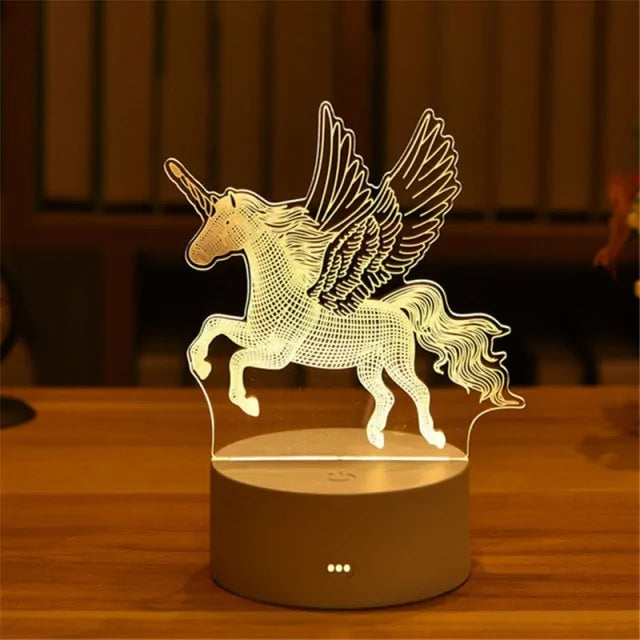 3D Acrylic Lamp for Decoration