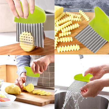 Cooking Cutter Set Wooden and Plastic Knives