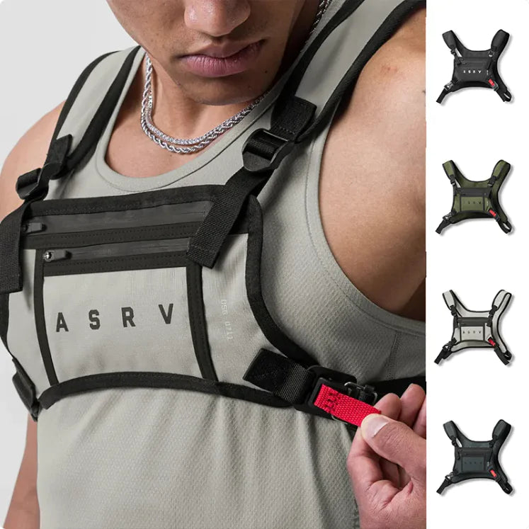 Tactical Chest Rig & Waist Bag – Streetwear & Fitness Gear