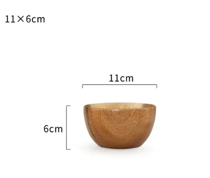 Natural Wood Multi-Purpose Bowl