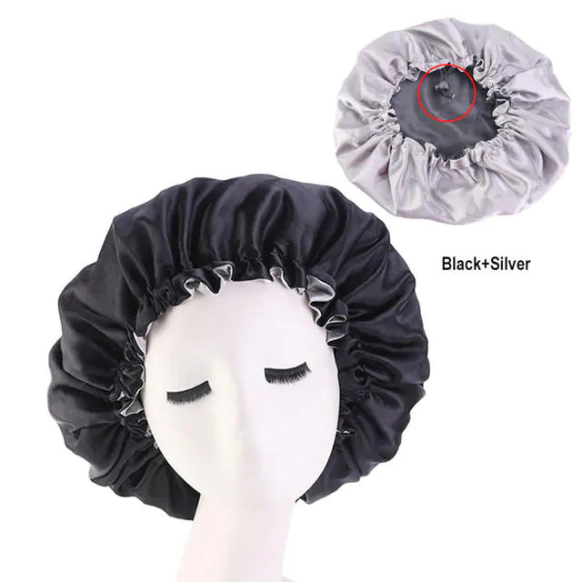 Women Satin Sleeping/Shower Cap