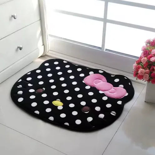 Kawaii Kitty Quick-Dry Floor Mat