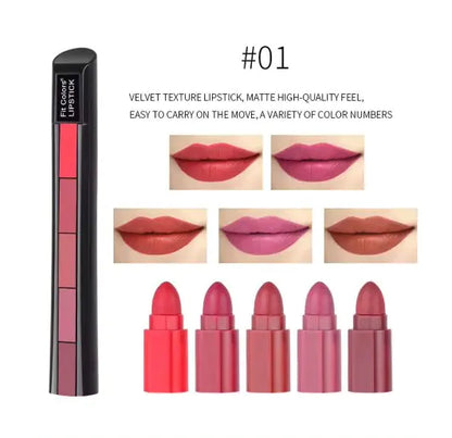 5 In 1 Lipstick Strip