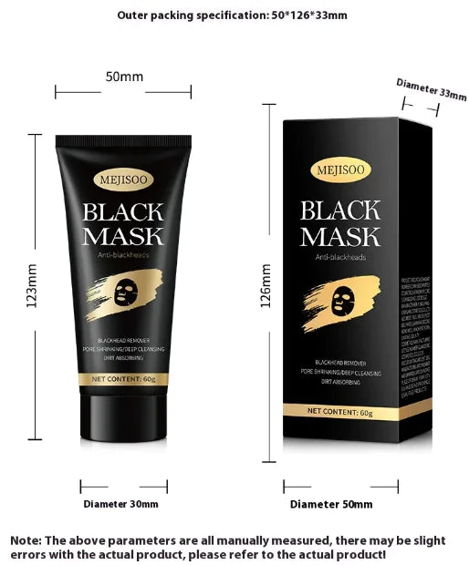 Deep Cleansing Black Mud Film Mask