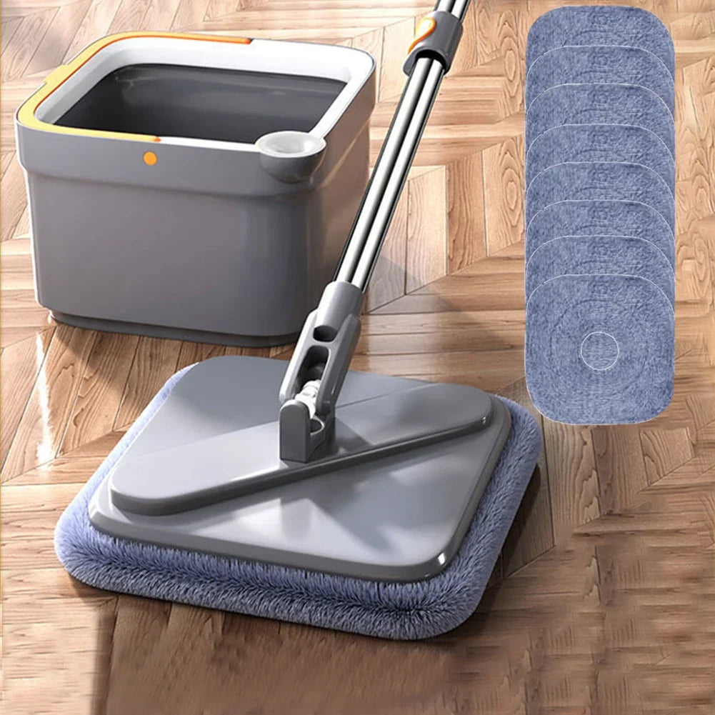 360 Rotating Spin Mop With Self-Cleaning