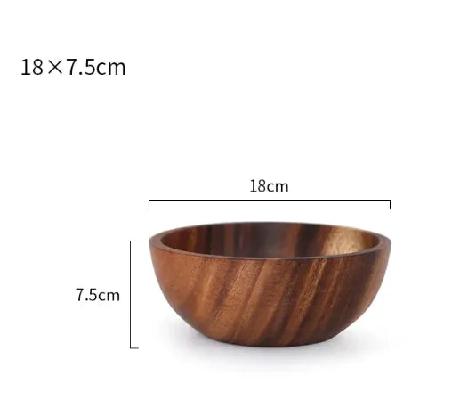 Natural Wood Multi-Purpose Bowl