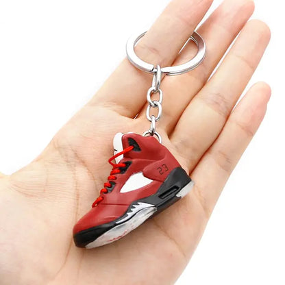 Exquisite 3D Mini Sneakers Keychain